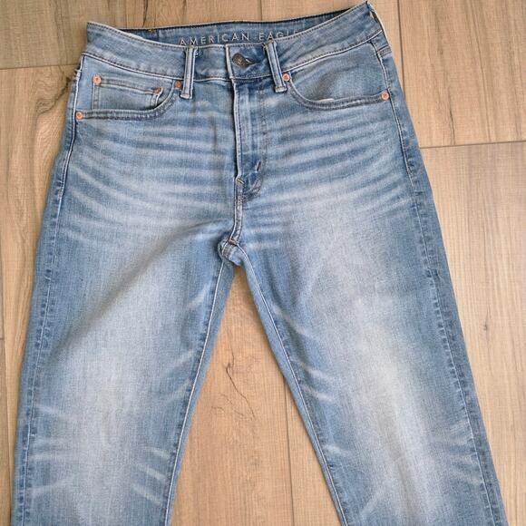 American Eagle AirFlex Athletic Fit Light Wash Jeans Men Sz 29x31(tag 32) - Picture 6 of 12